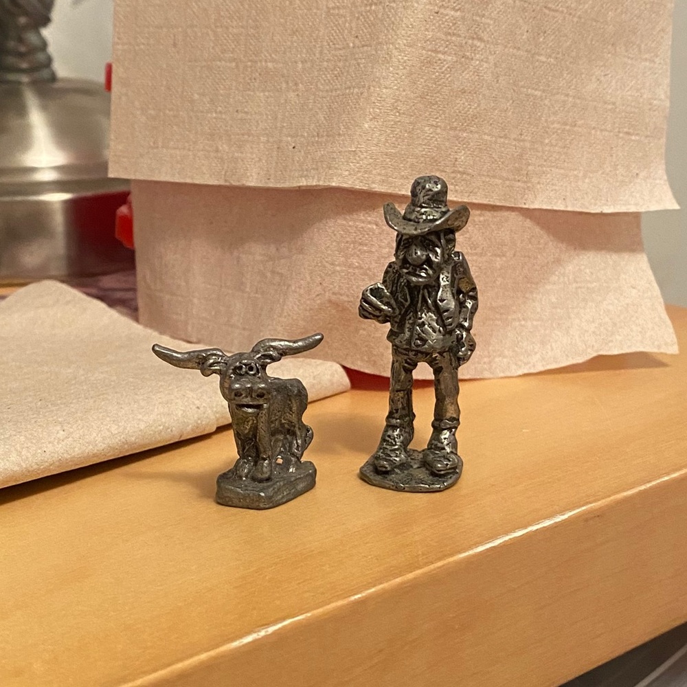 Western Pewter Figurines